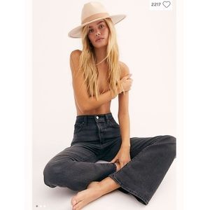 Levi’s Ribcage Flare in wash: You Only Live Twice